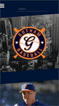 Mobile Screenshot of gothambaseball.com